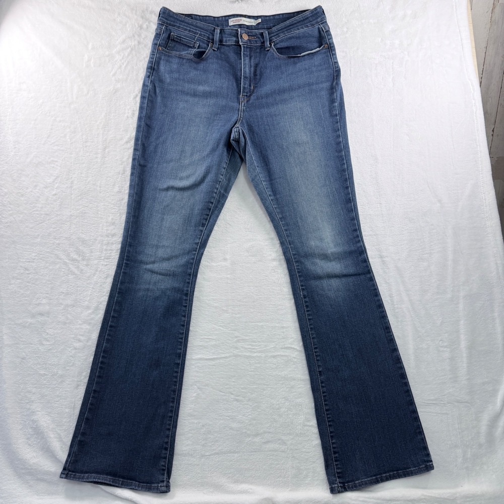 Levi Strauss & Co Bootcut Jeans Blue Mid-Rise 10L W30‎ L34